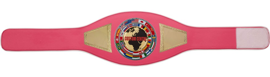 CUSTOM CHAMPIONSHIP BELT PROFLAG2/CUSTOM - VARIETY OF LEATHER COLOURS AVAILABLE